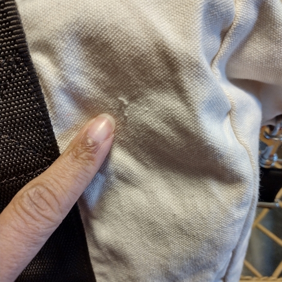 Large canvas duffle - Picture 4 of 8